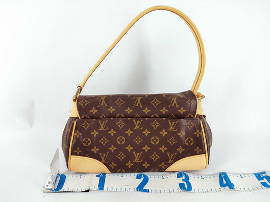 LOUIS VUITTON Monogram LV Monogram Beverly MM M40121 SR1057 Shoulder Bag