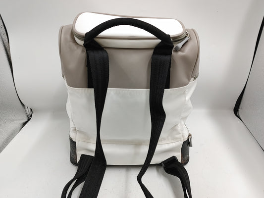CHANEL Sport Line Backpack with Seal 6396410 Nylon/Rubber Ivory Backpack