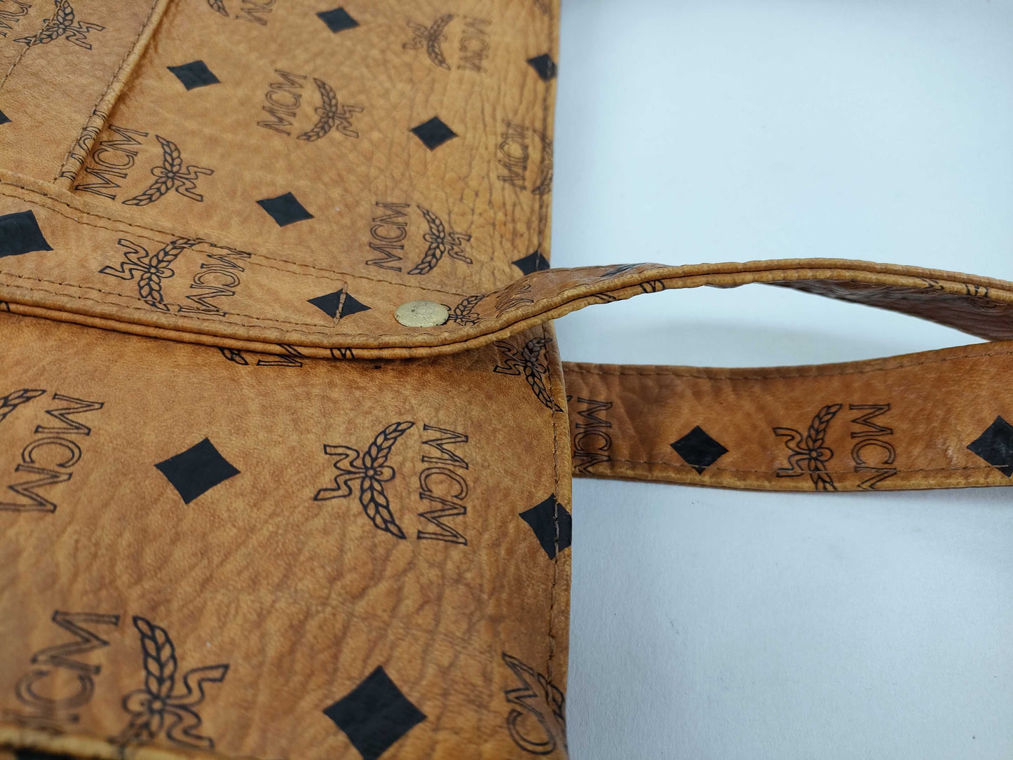 MCM Tote Bag Yellow Tote Bag