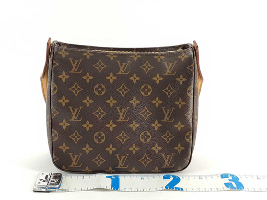 LOUIS VUITTON Monogram Louis Vuitton Looping MM Shoulder Bag