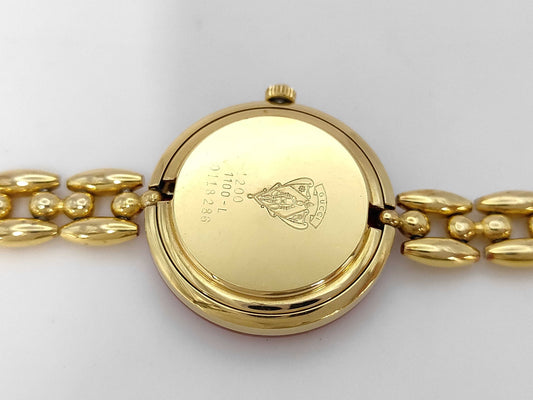 GUCCI Change Bezel 1200 1100L 0118286 Quartz Women's Watch, Current Condition, Not Working