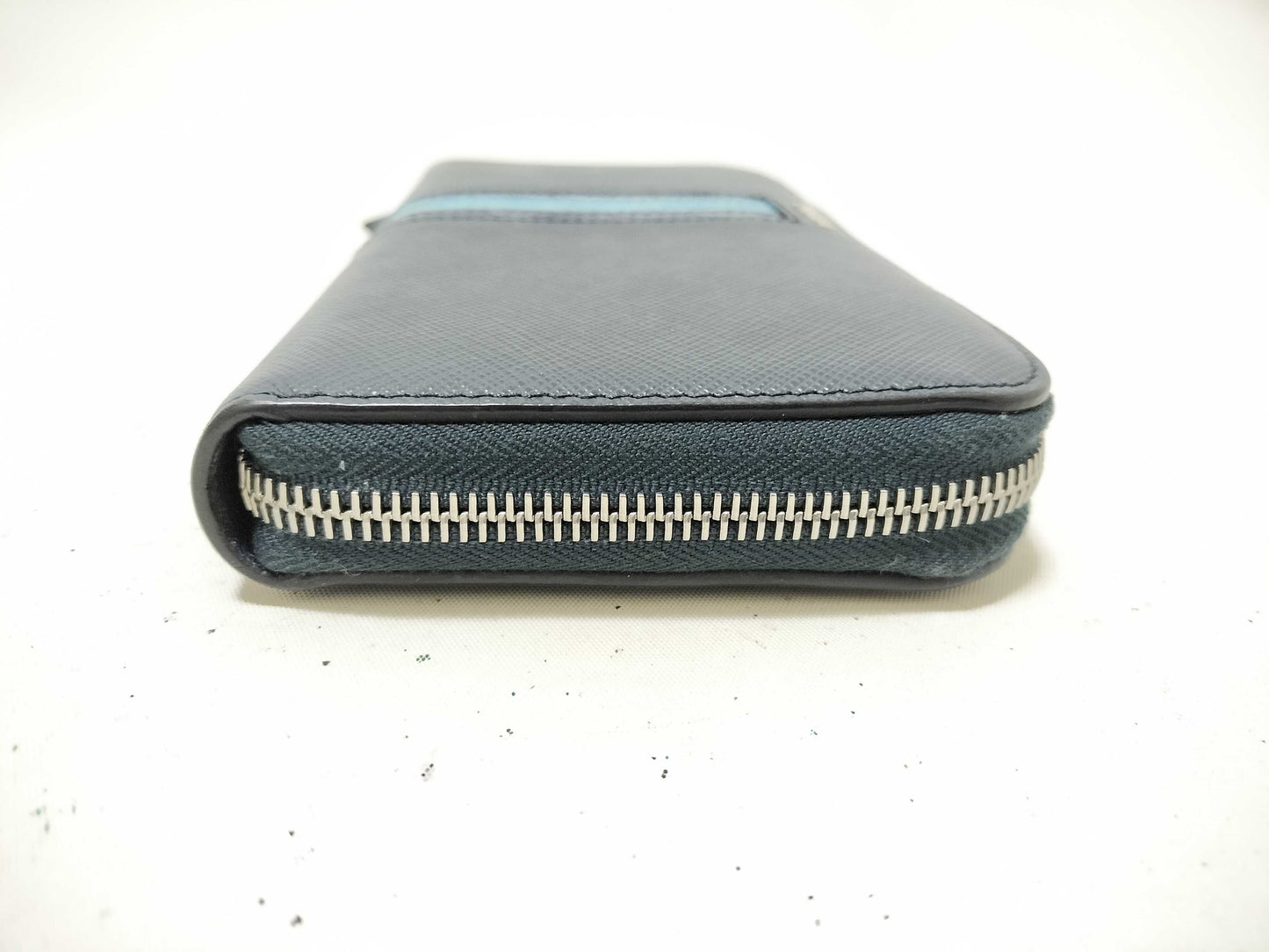 PRADA Prada Saffiano Wallet Light Blue Wallet
