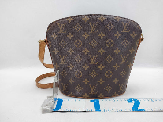 LOUIS VUITTON Monogram Drouot Shoulder Bag