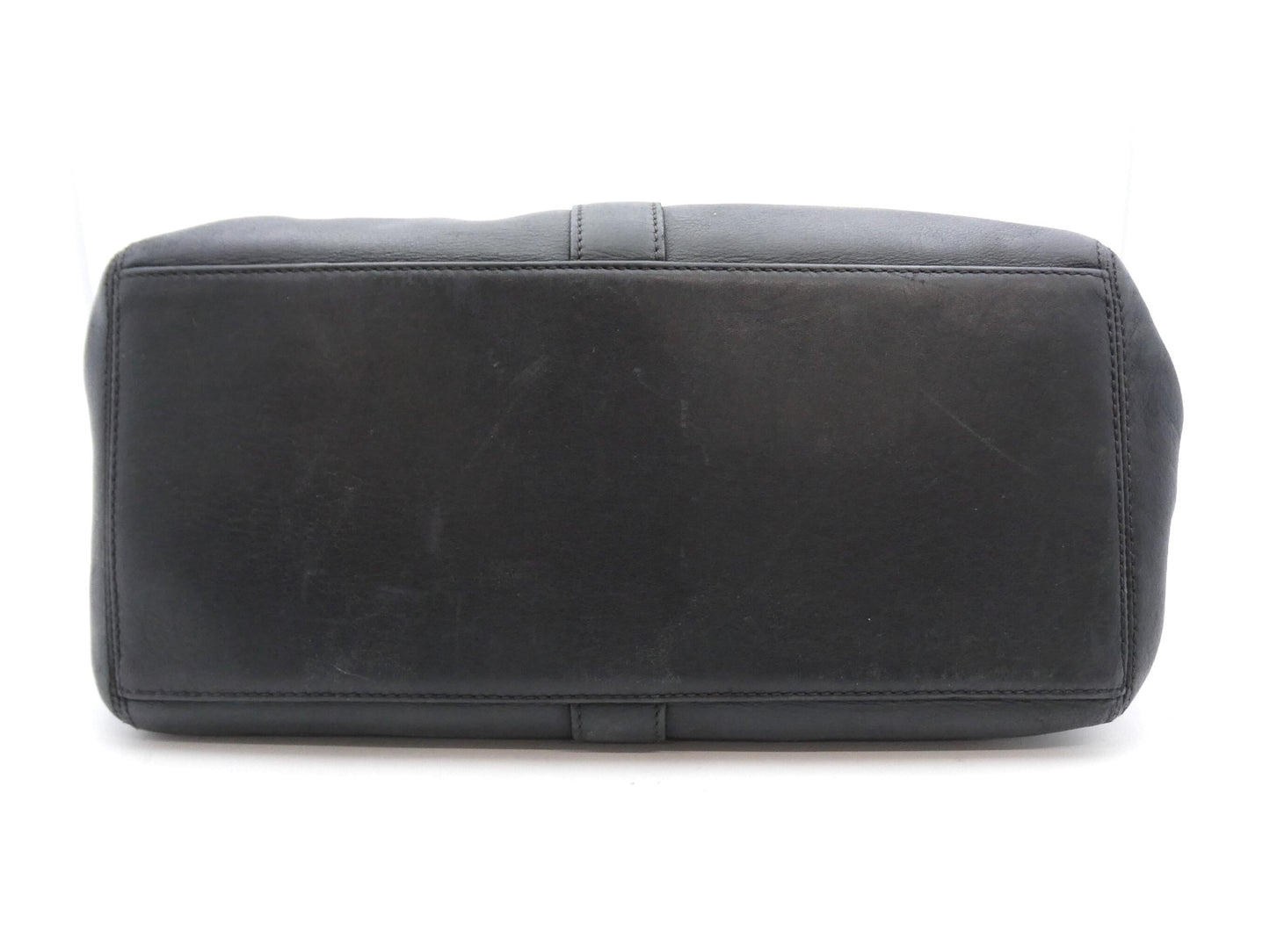 CHANEL Coco Mark Turn Lock Leather Tote Bag