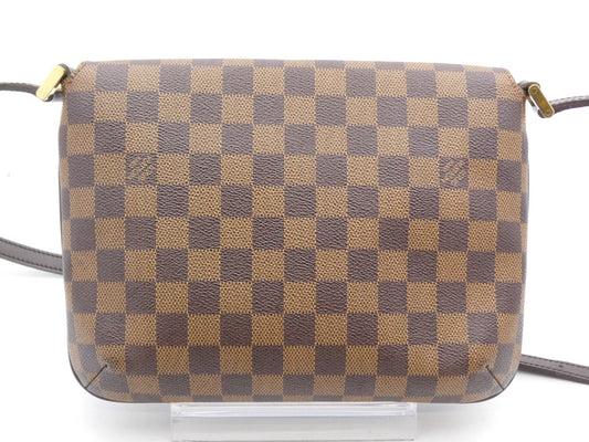 LOUIS VUITTON Damier Musette Tango Long Shoulder Bag