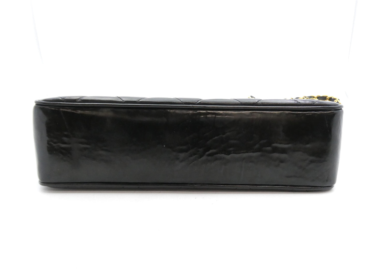 CHANEL Matelasse Matelasse Enamel Coco Mark Chain Tote Bag