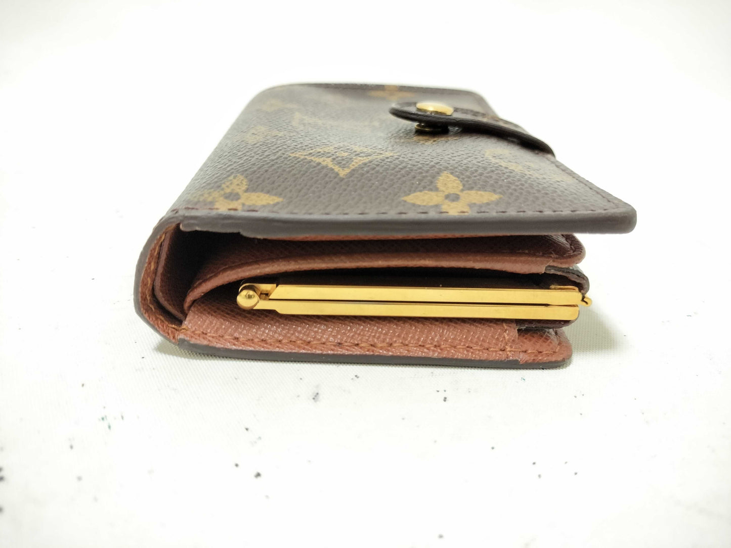 LOUIS VUITTON Monogram Louis Vuitton Porte Monnaie Bien Viennois Folding Wallet
