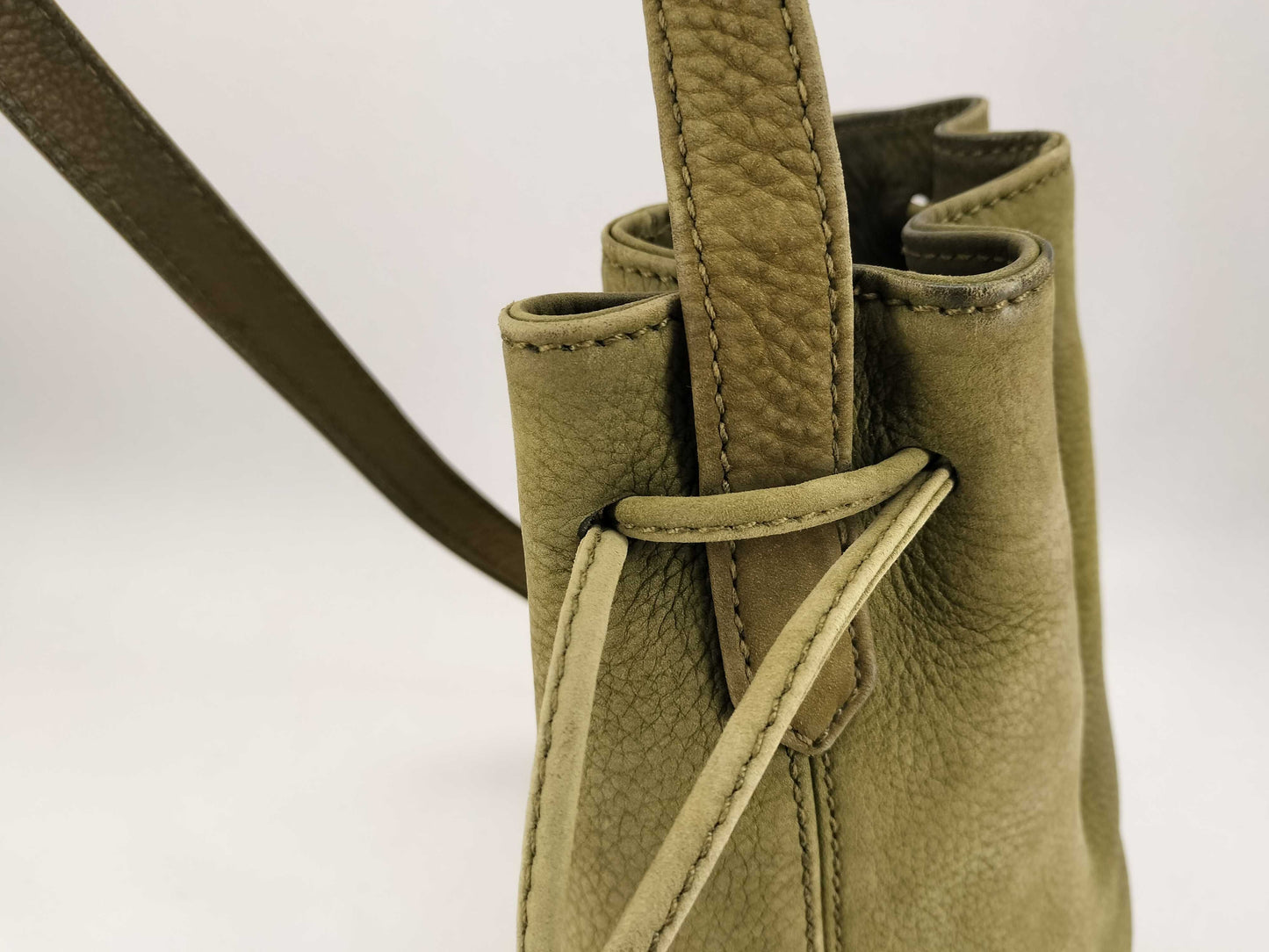 COACH Old Coach 4931 Nubuck Shoulder Bag