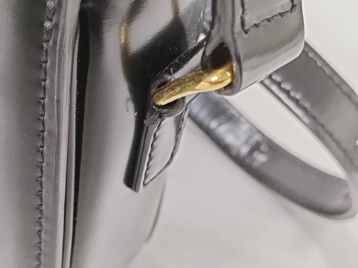 CELINE Triomphe Calfskin Shoulder Bag