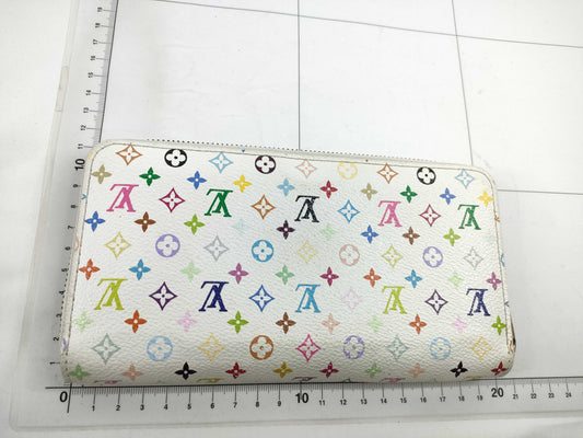 LOUIS VUITTON Monogram Multicolore Zippy Wallet Multicolore M60241 CA0089 Wallet