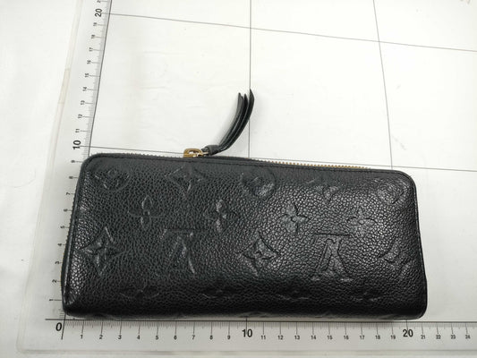 LOUIS VUITTON Monogram Empreinte Wallet, Louis Vuitton Clemence Monogram Empreinte M60171 SP2116