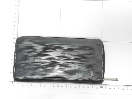 LOUIS VUITTON Epi Zippy Wallet in Noir, M61857 GI2149
