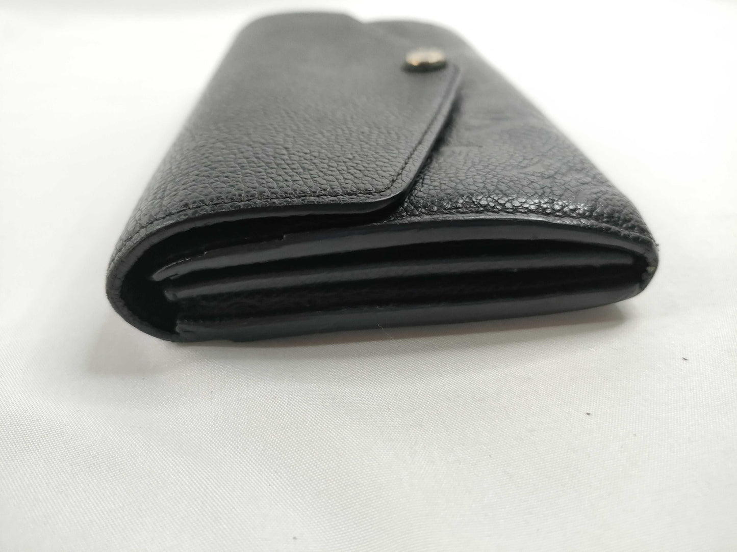 LOUIS VUITTON Monogram Empreinte Sarah Empreinte Noir M61182 CA3198 Wallet