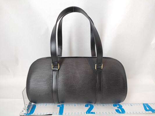 LOUIS VUITTON Epi Soufflot M52222 Handbag with Pouch