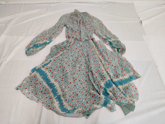 HERMES Brand Apparel HERMES Hermes Dress with Belt Size 38 Dress Dress