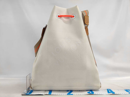 LOUIS VUITTON Damier Geant Volunteer Drawstring Shoulder Bag M80634 SP0072 Louis Vuitton Cup Bag
