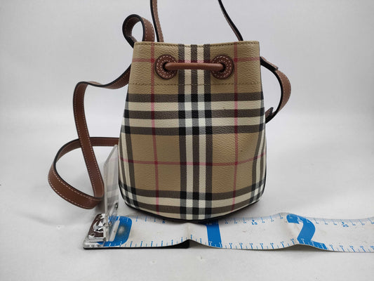 BURBERRY Drawstring Shoulder Bag