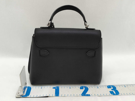 LOUIS VUITTON Calfskin Lock Me Ever BB Handbag