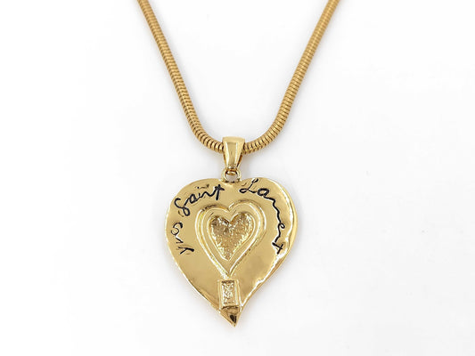 Yves Saint Laurent Heart Necklace