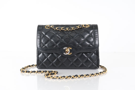 CHANEL Paris Limited Edition Double Flap 22 Lamb Chain Shoulder Bag, No. 2