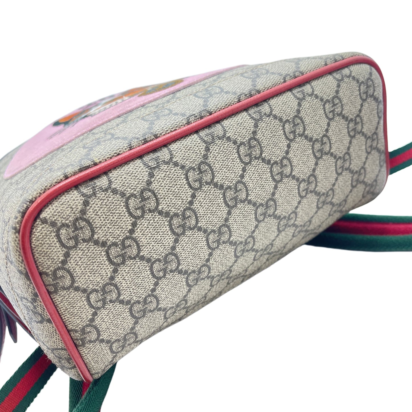 GUCCI GG Supreme Bosco Dog Backpack