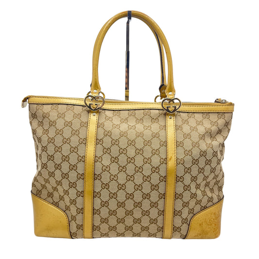 GUCCI Gucci GG Canvas Lovely Tote Bag Shoulder Bag