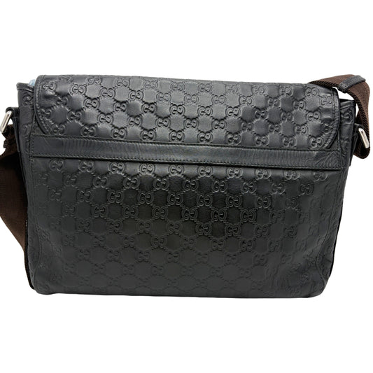 GUCCI Guccissima Leather Shoulder Bag