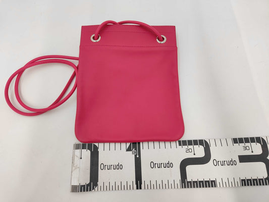 HERMES Aline Mini Vaucheri Rose Mexico Y Stamp Shoulder Bag