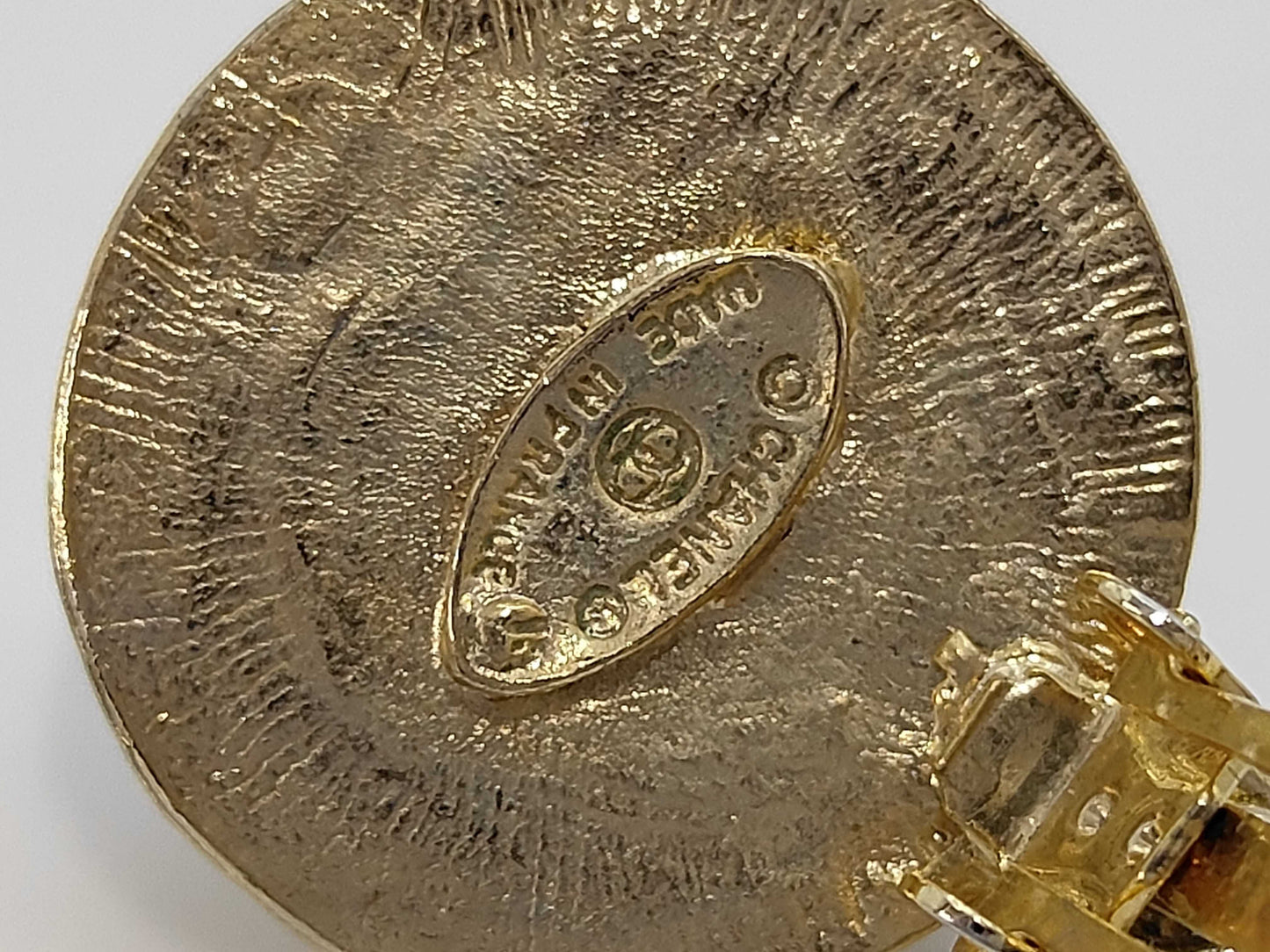 CHANEL Faux Pearl Earrings