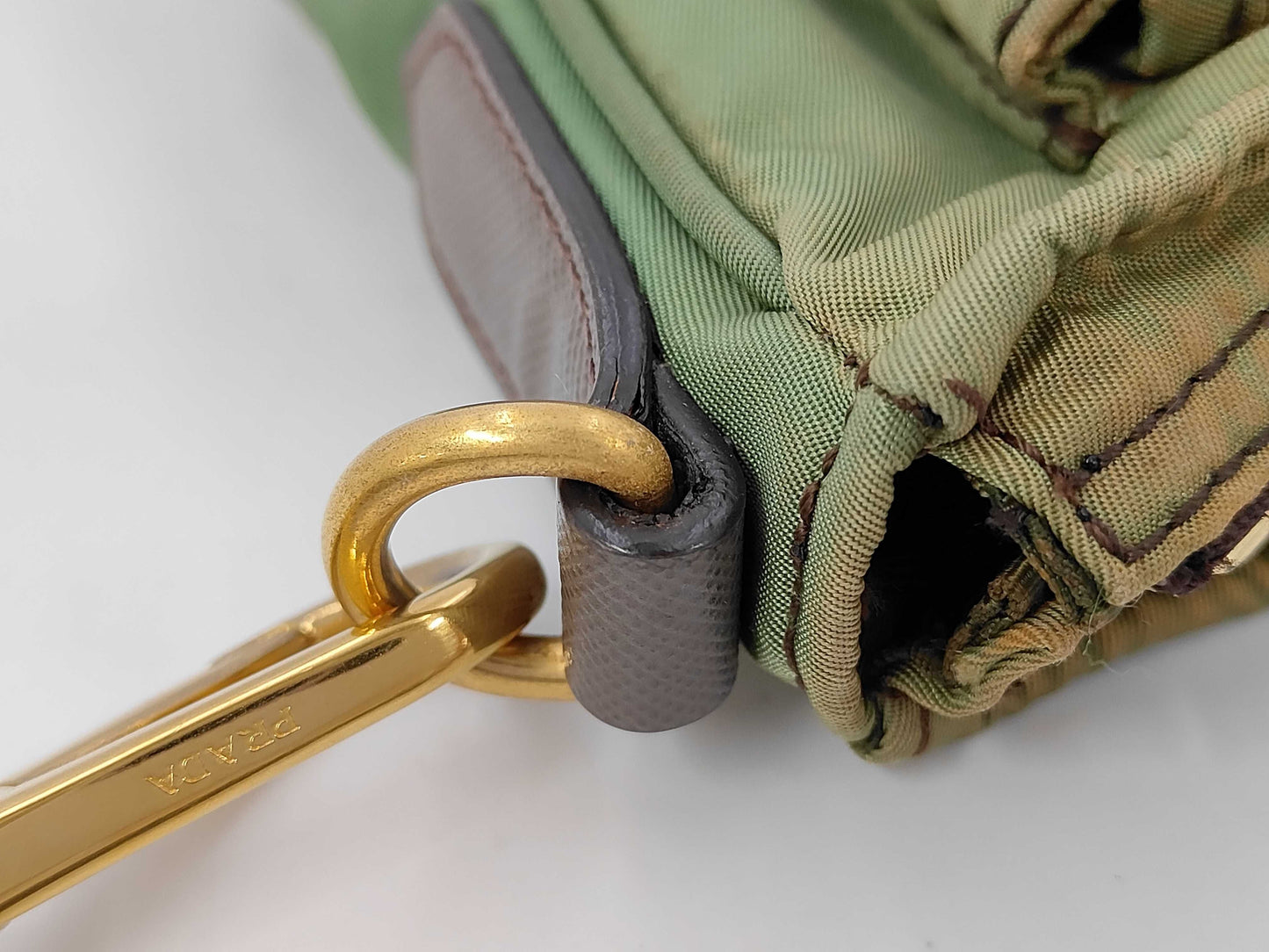 PRADA green shoulder bag