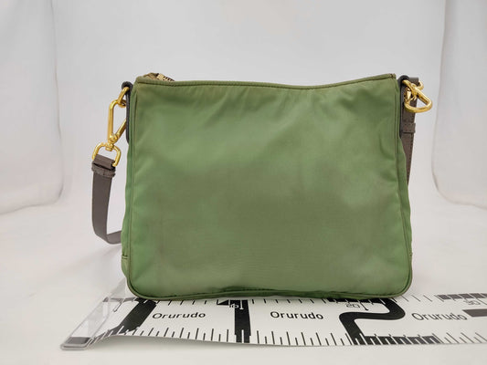 PRADA green shoulder bag