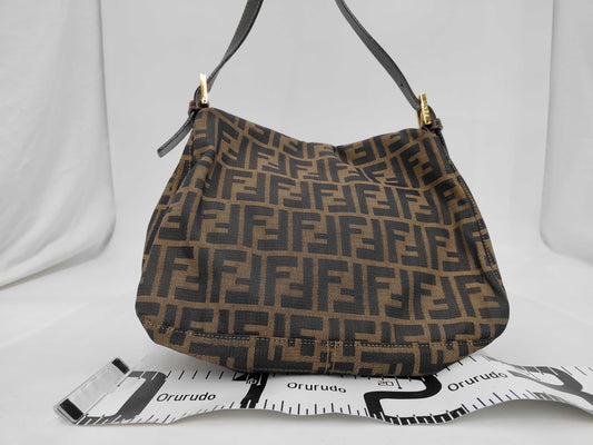 FENDI Mamma Bucket Zucca Pattern Handbag