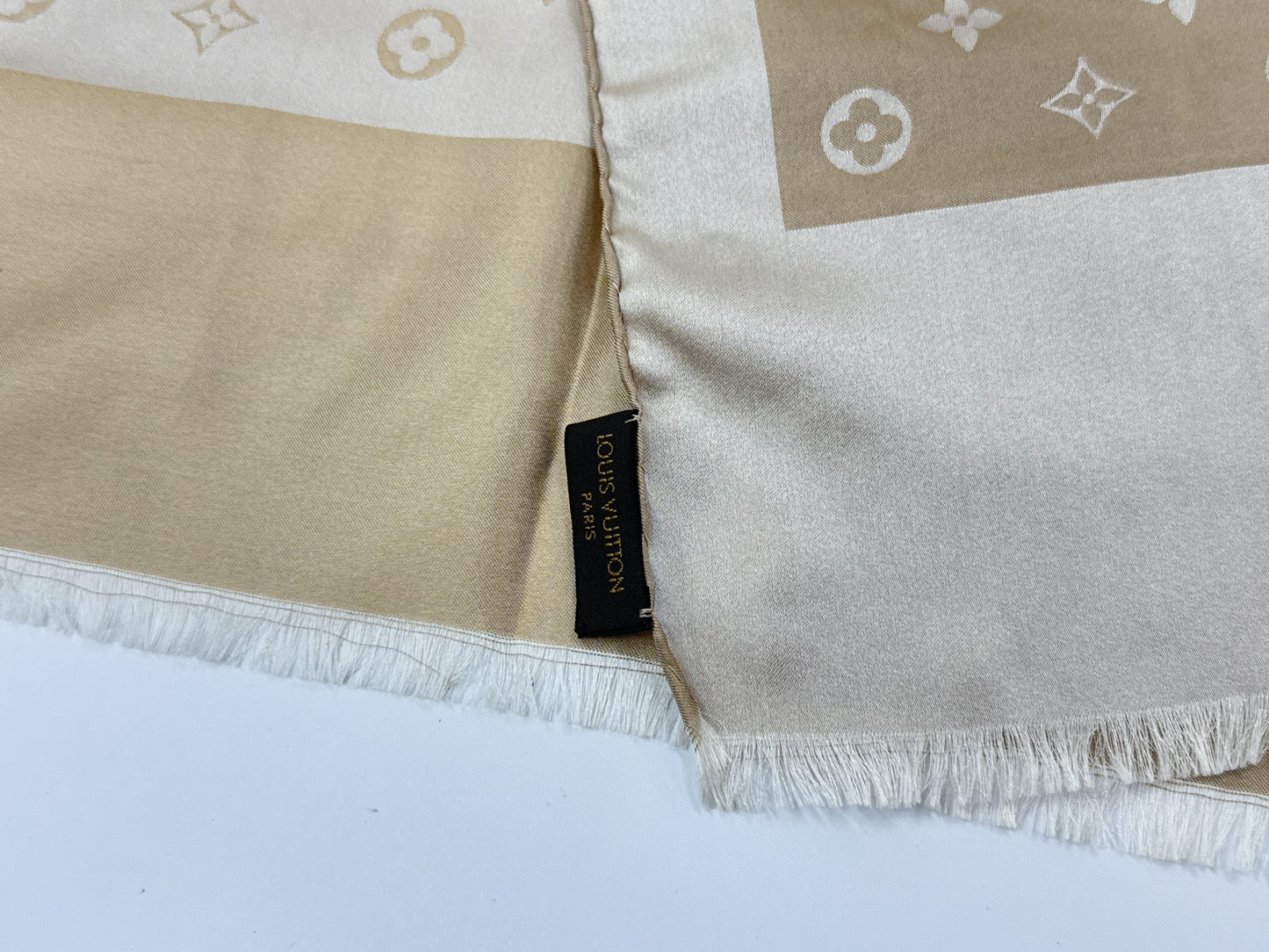 LOUIS VUITTON Silk Scarf with Tags and Box Other Accessories