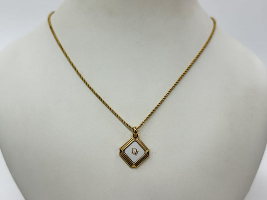 Dior CD Gold Necklace