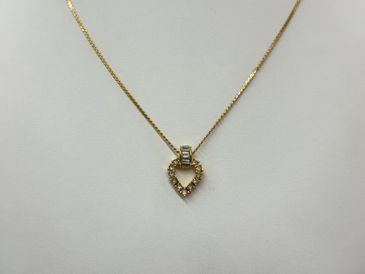 Dior Gold Necklace with 42cm Chain