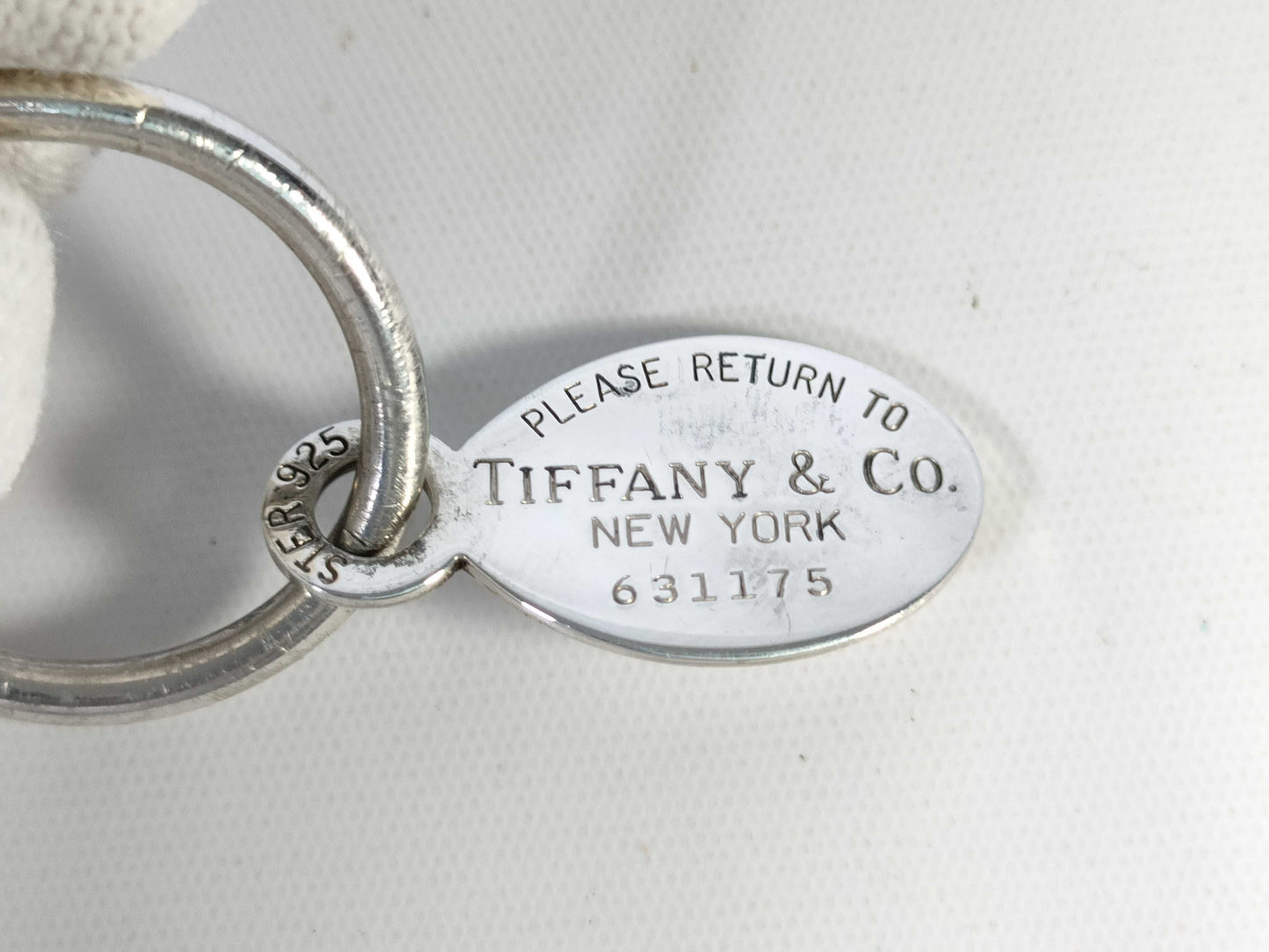 Tiffany & Co. Return to Key Ring 925 Key Case/Key Holder