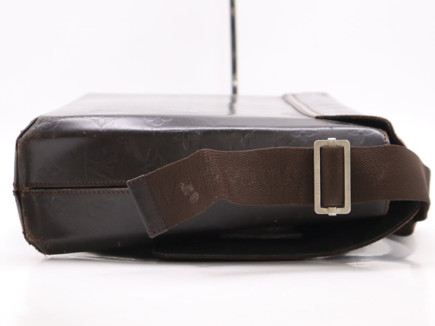 LOUIS VUITTON M46570 Monogram Glace Fonzie Cafe Brown Shoulder Bag