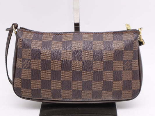 LOUIS VUITTON N51983 Damier Navona Pouch with Dust Bag and Box