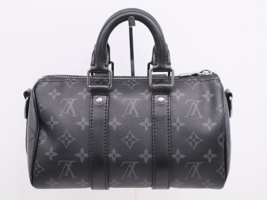 LOUIS VUITTON M46271 Eclipse Key Pol Bandouliere 25 Handbag with Shoulder Strap and Name Tag