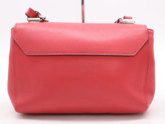 LOUIS VUITTON M51202 Calf Lock Me BB Red Shoulder Bag