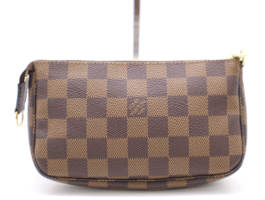 LOUIS VUITTON N58009 Damier Mini Pochette Accessory Pouch