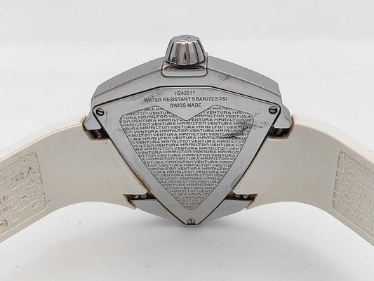 HAMILTON H242511 Quartz Men's Watch with Partial Shell Dial