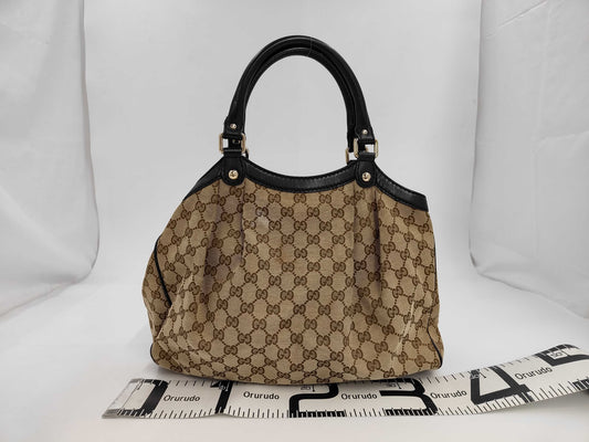 GUCCI GG Canvas Handbag Bag