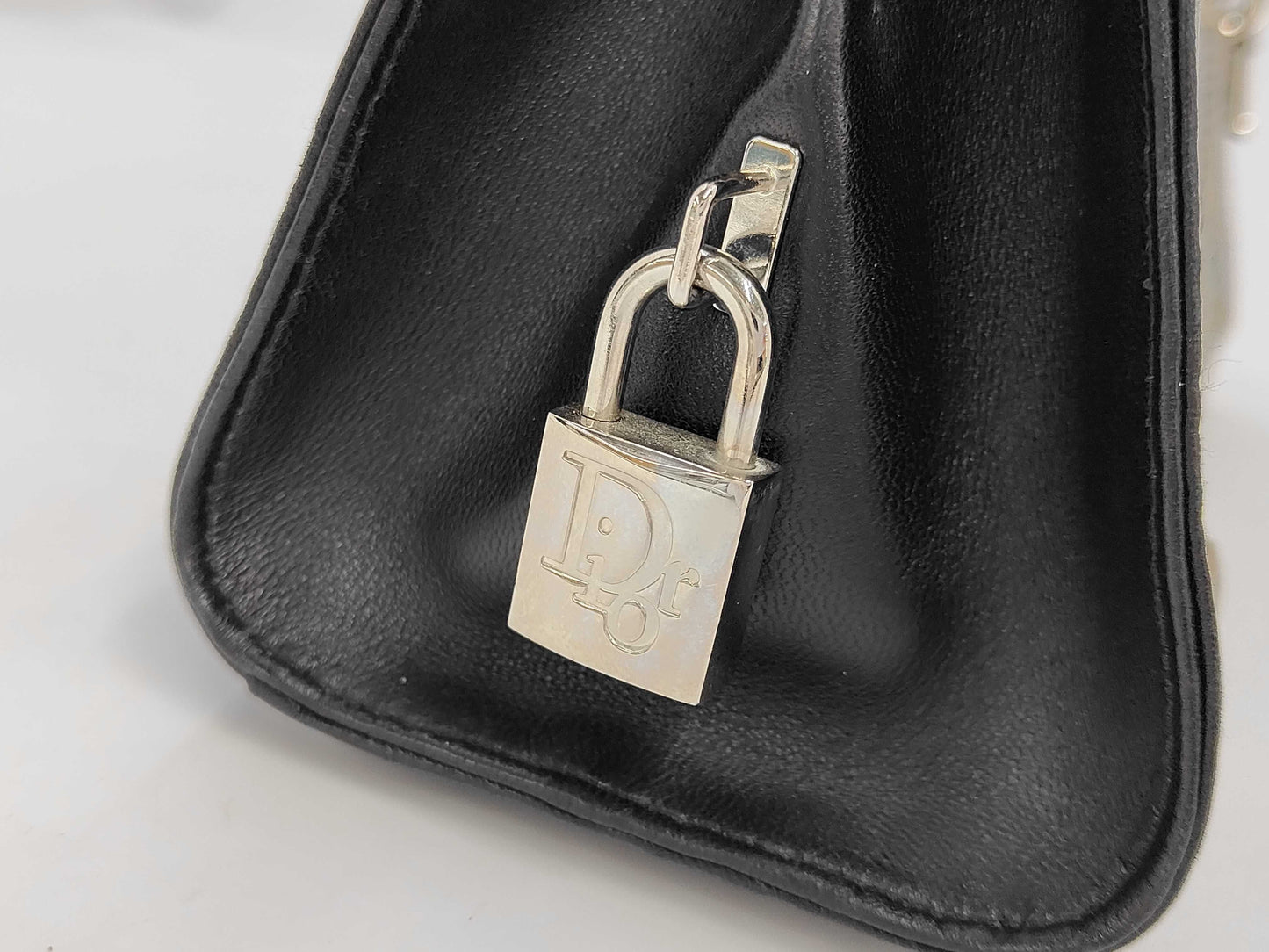 Dior Christian Dior Leather Handbag Bag