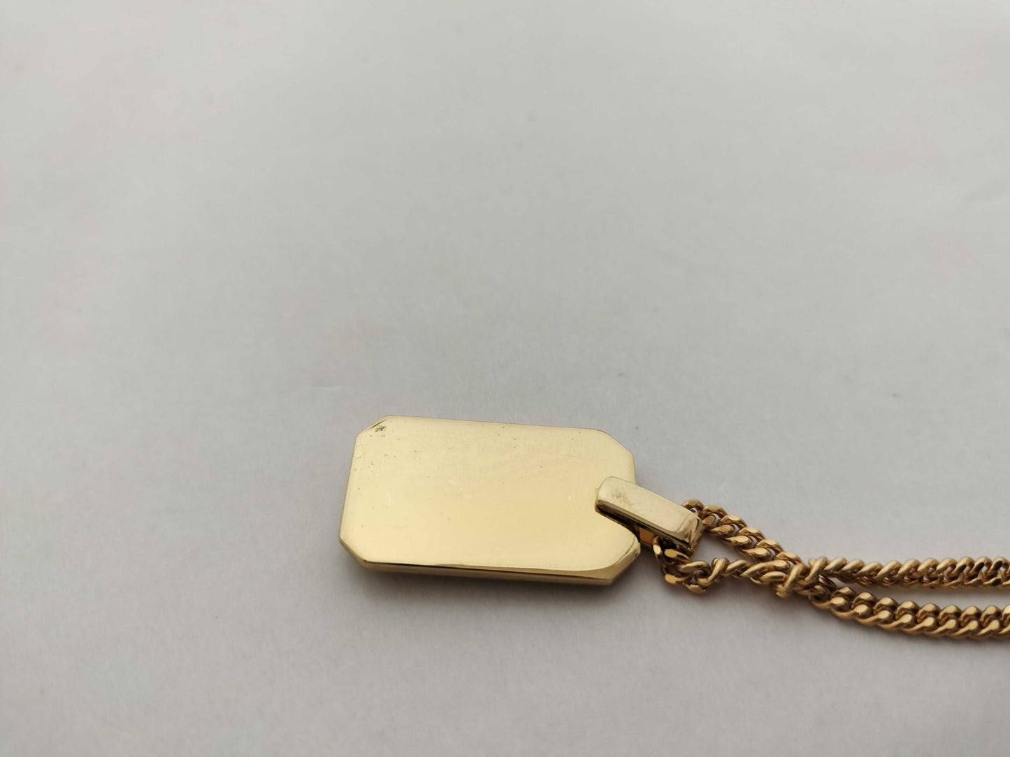 Dior Dior Dior Necklace Gold CD Logo Necklace