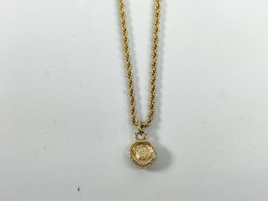 Dior Gold Stone Necklace