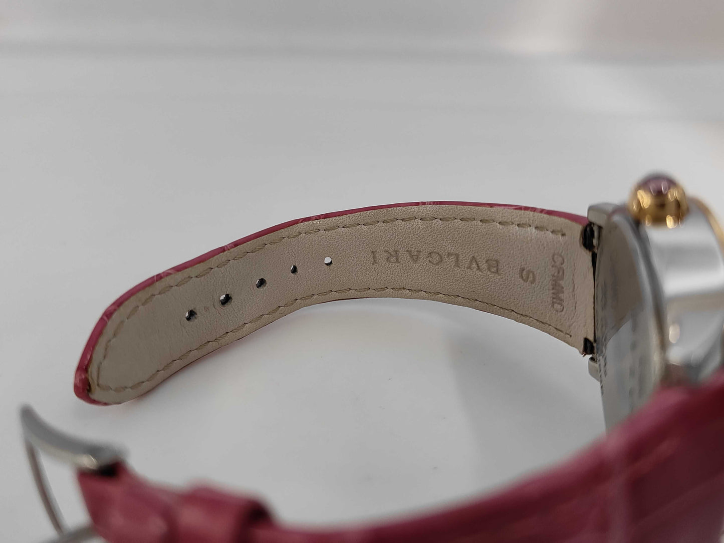 BVLGARI BBLP33SG PO0242 Shell Dial Quartz Men's Watch