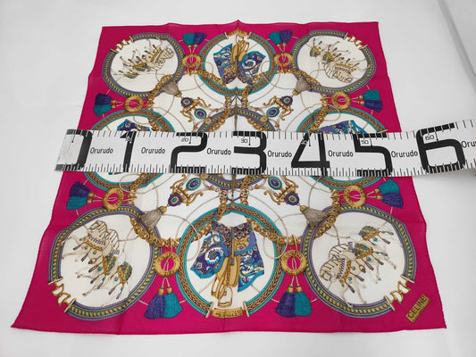 CELINE Logo Tassel Pattern Handkerchief and Other Accessories