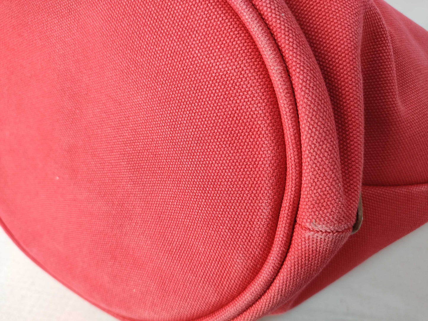 PRADA Prada Canapa 2-way shoulder bag, red, handbag