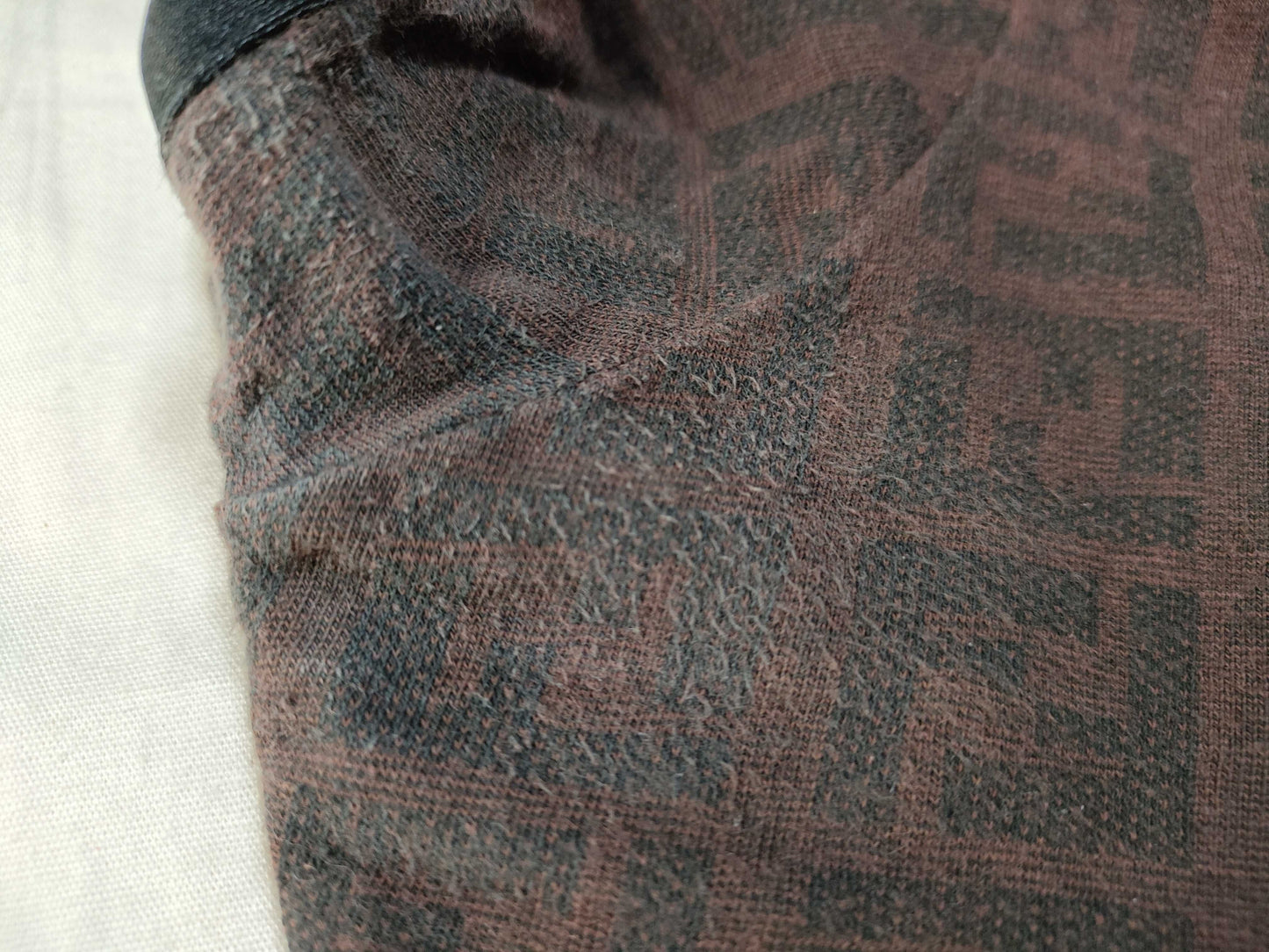 FENDI Zucca T-shirt Brown Tops